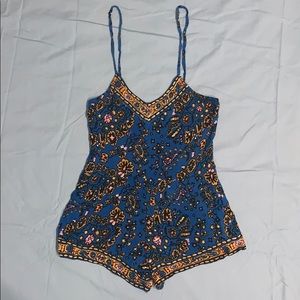 AMUSE SOCIETY floral romper